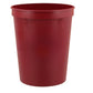 16 oz. Plastic Stadium Cup - Maroon