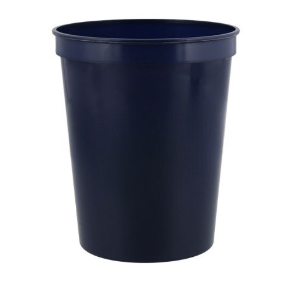 16 oz. Plastic Stadium Cup - Navy Blue