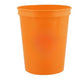 16 oz. Plastic Stadium Cup - Orange