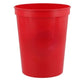 16 oz. Plastic Stadium Cup - Red