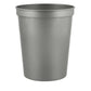 16 oz. Plastic Stadium Cup - Silver