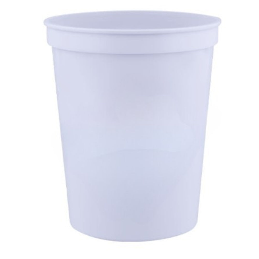 16 oz. Plastic Stadium Cup - Slate Blue