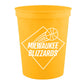 16 oz. Plastic Stadium Cup - Yellow