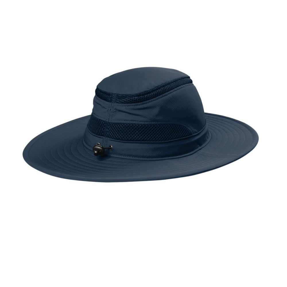 Port Authority® Outdoor Ventilated Wide Brim Hat - Dress Blue Navy