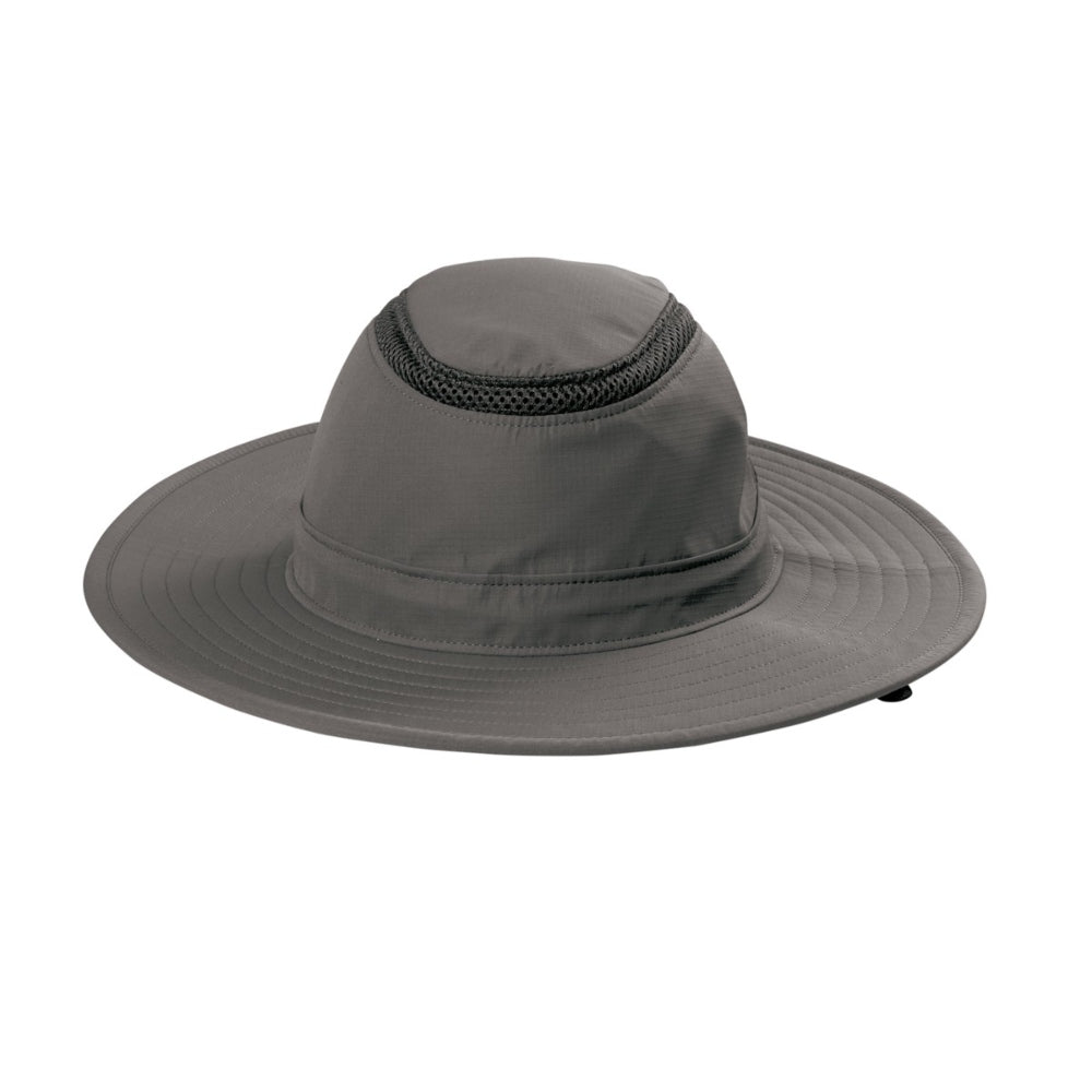 Port Authority® Outdoor Ventilated Wide Brim Hat - Sterling Grey