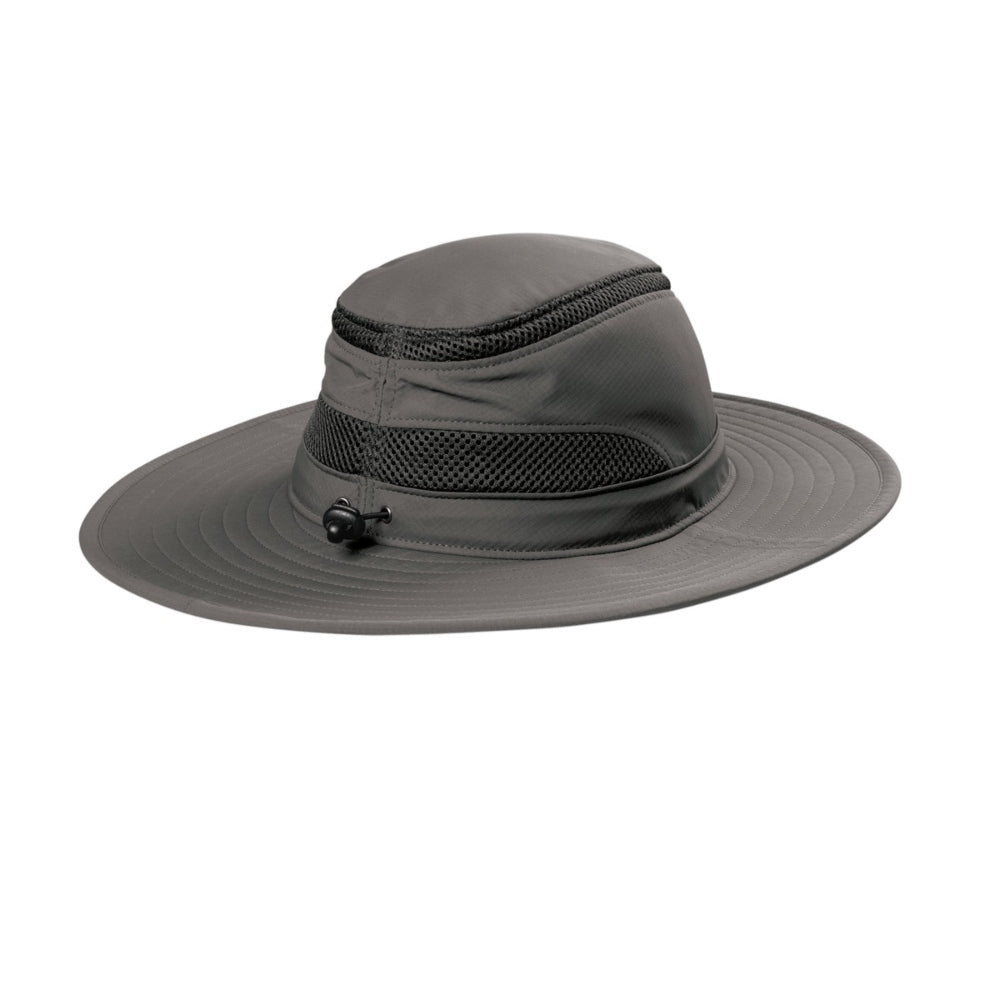 Port Authority® Outdoor Ventilated Wide Brim Hat - Sterling Grey