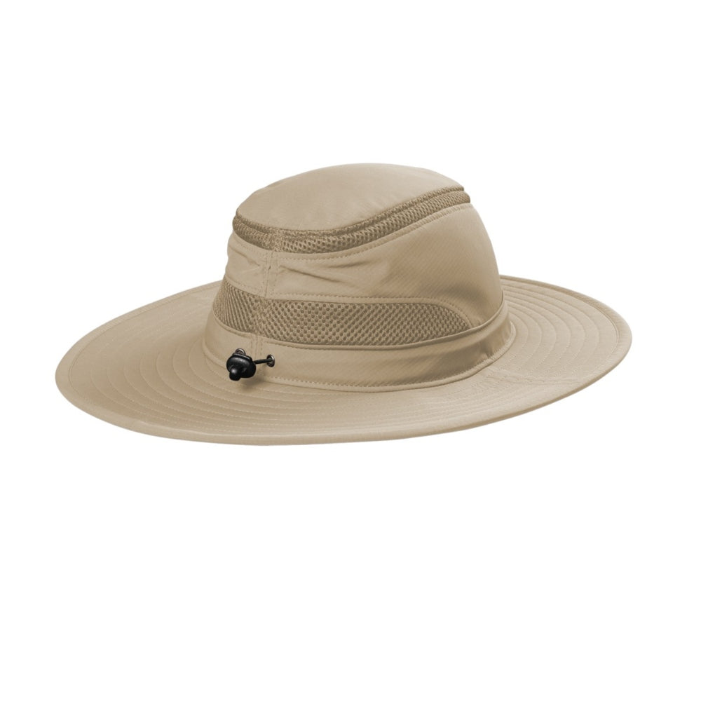 Port Authority® Outdoor Ventilated Wide Brim Hat - Stone