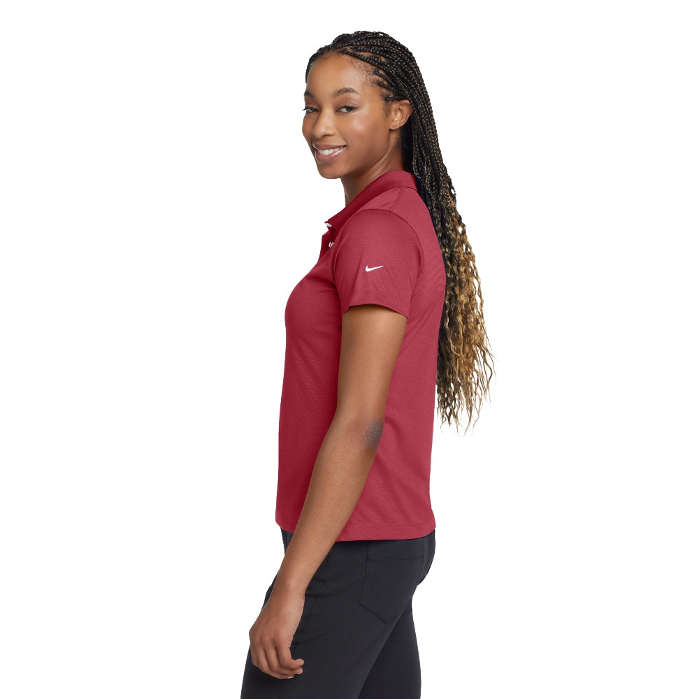 Nike Women's Tech Basic Dri-FIT Polo - Pro Red