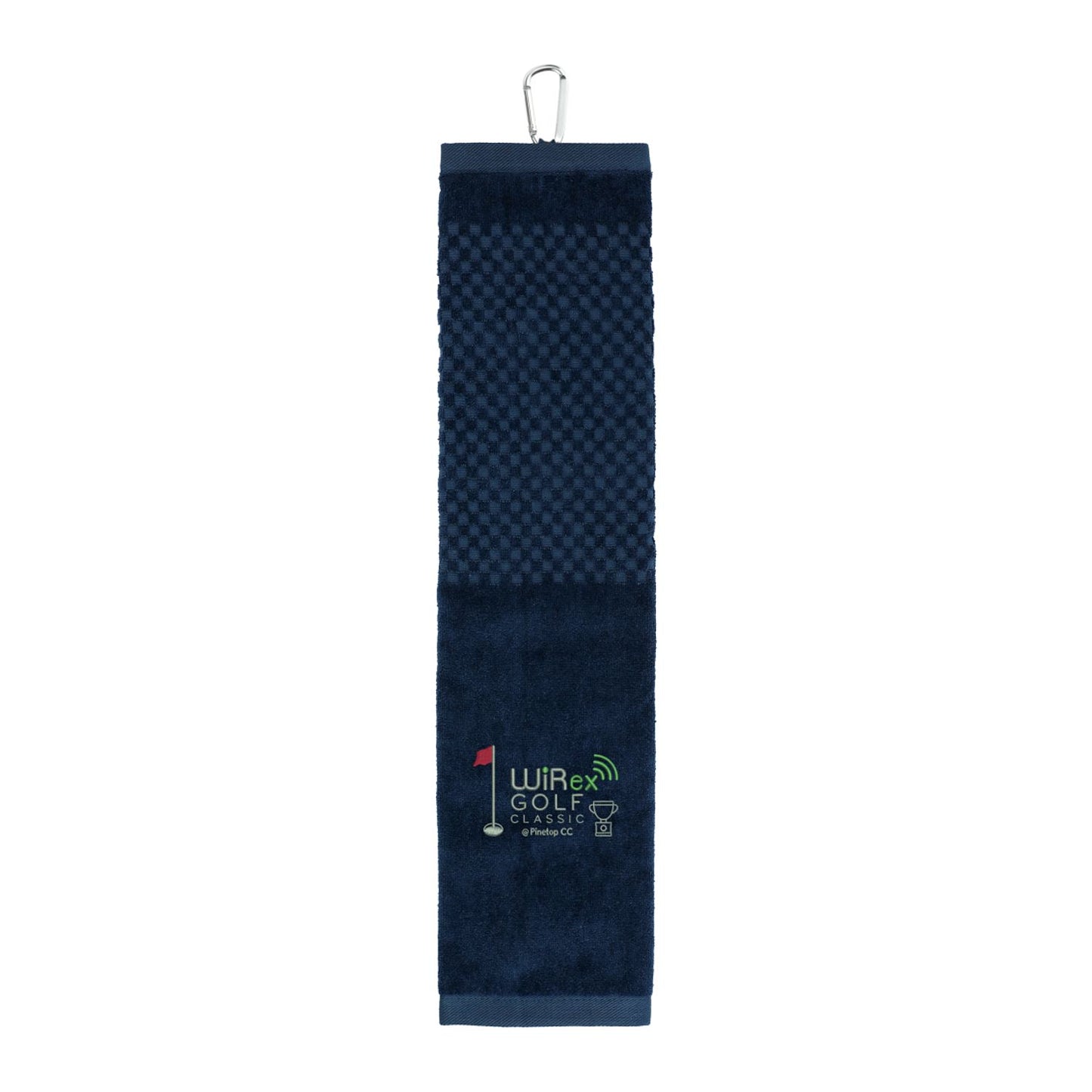 3.5lb./doz. 5.25x22in Scrubber Golf Towel - Navy