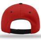 Richardson 212 - Pro Twill Snapback Cap - Red/Black
