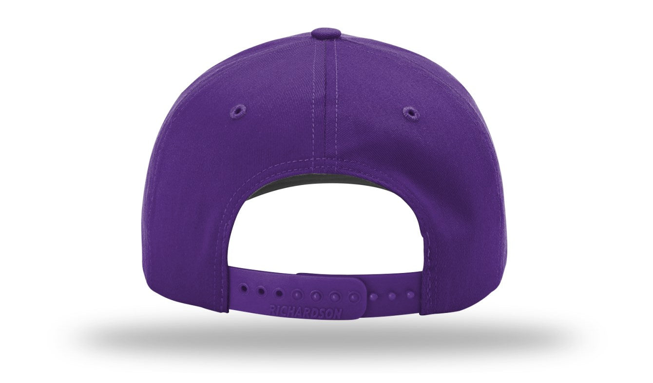 Richardson 212 - Pro Twill Snapback Cap - Purple