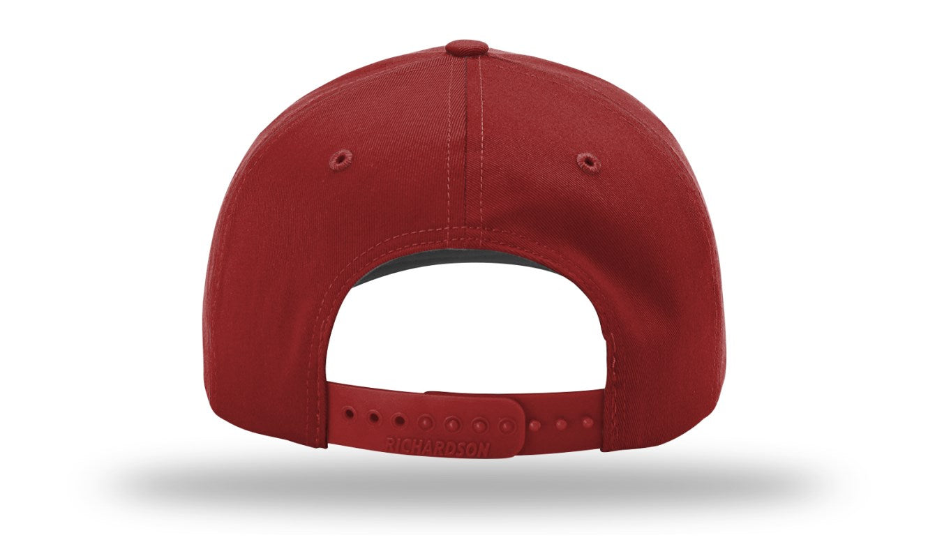 Richardson 212 - Pro Twill Snapback Cap - Cardinal