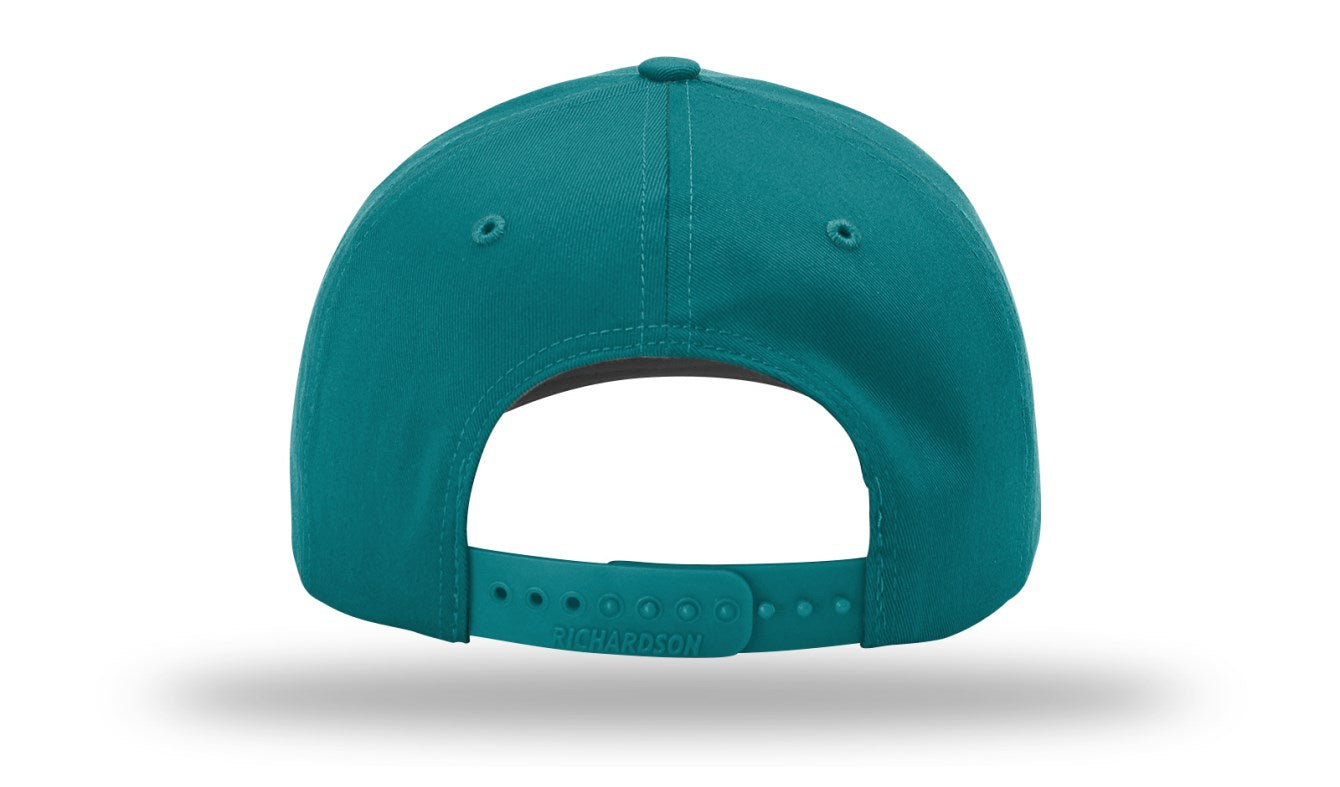 Richardson 212 - Pro Twill Snapback Cap - Blue Teal