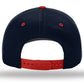 Richardson 212 - Pro Twill Snapback Cap - Navy/Red