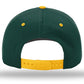 Richardson 212 - Pro Twill Snapback Cap - Dark Green/Gold