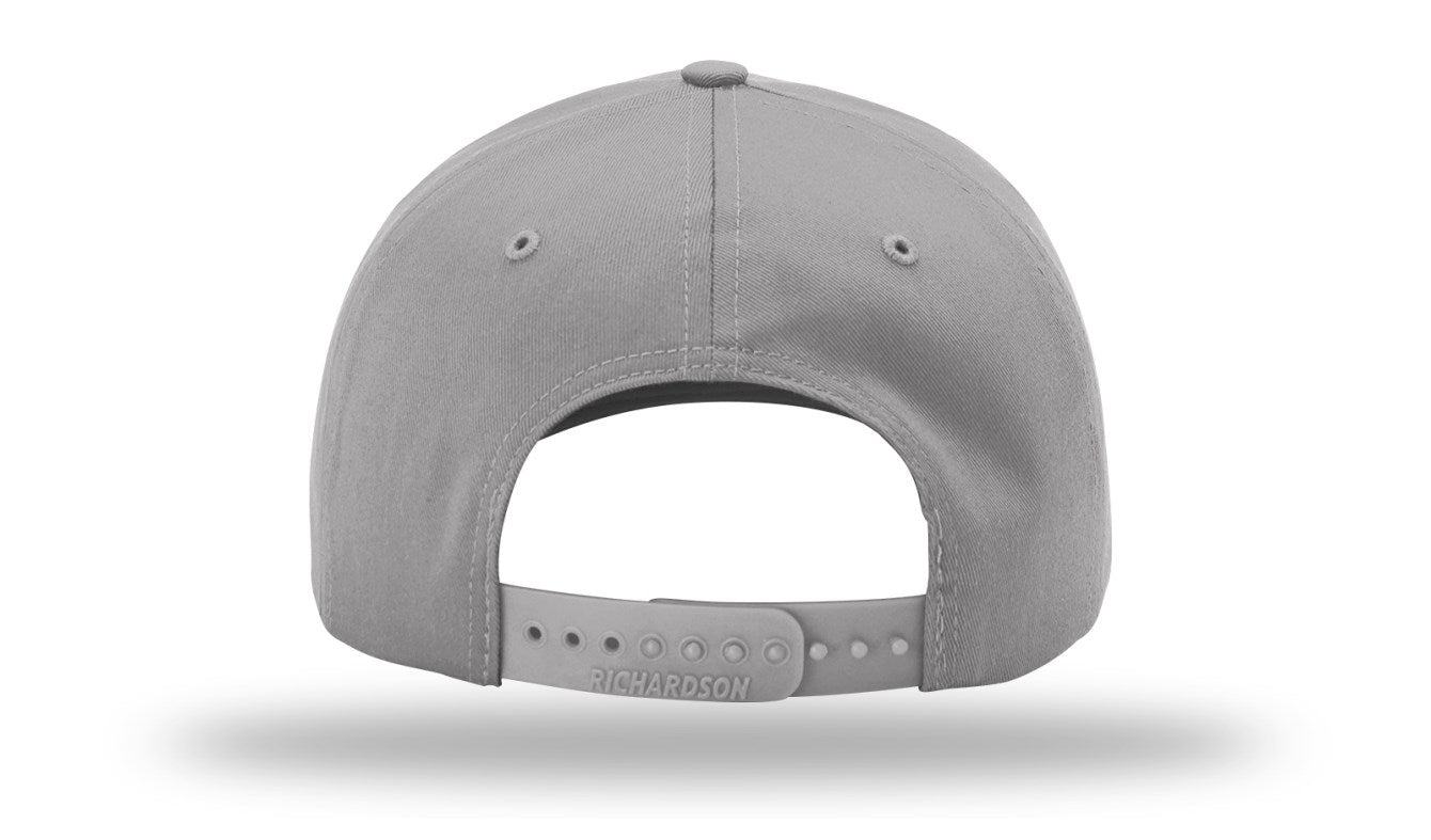 Richardson 212 - Pro Twill Snapback Cap - Grey
