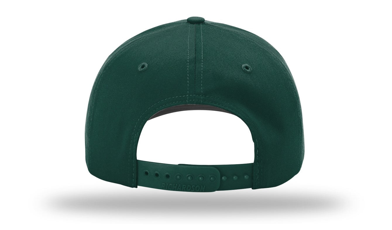 Richardson 212 - Pro Twill Snapback Cap - Dark Green