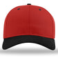 Richardson 212 - Pro Twill Snapback Cap - Red/Black