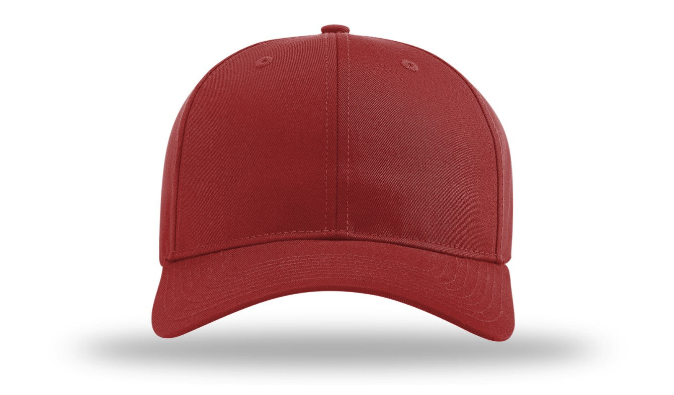 Richardson 212 - Pro Twill Snapback Cap - Cardinal