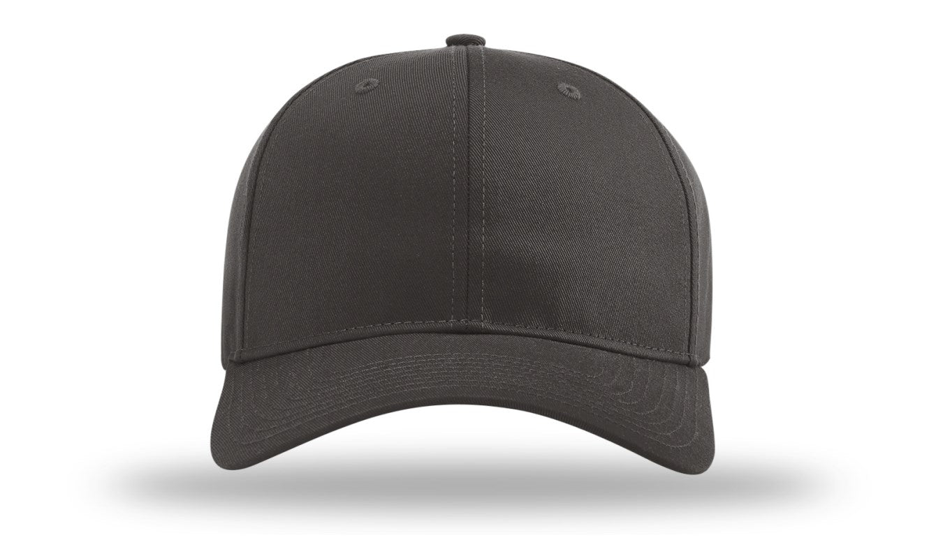 Richardson 212 - Pro Twill Snapback Cap - Charcoal