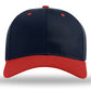 Richardson 212 - Pro Twill Snapback Cap - Navy/Red