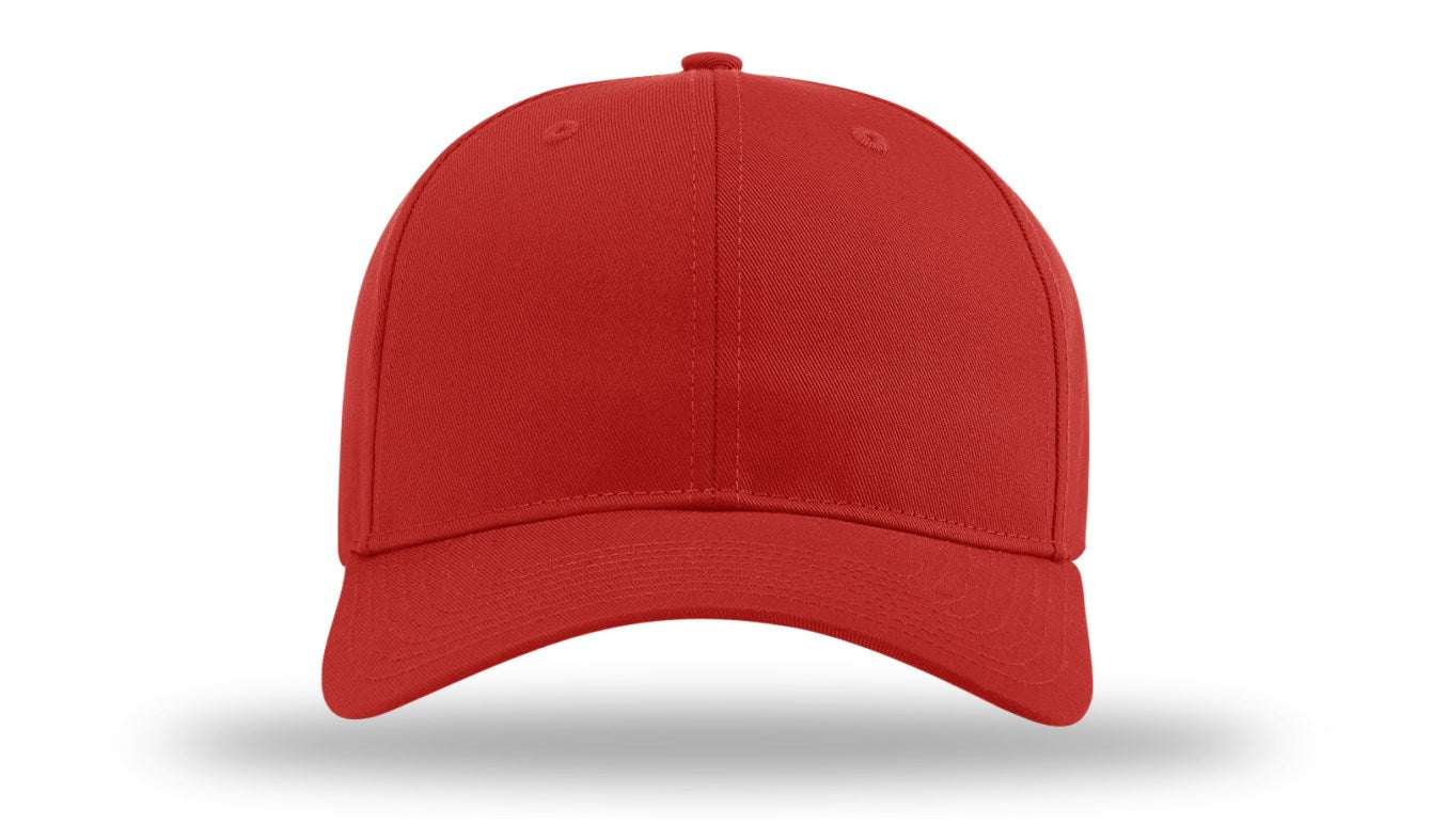 Richardson 212 - Pro Twill Snapback Cap - Red