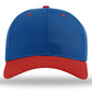 Richardson 212 - Pro Twill Snapback Cap - Royal/Red