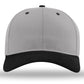 Richardson 212 - Pro Twill Snapback Cap - Grey/Black