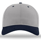 Richardson 212 - Pro Twill Snapback Cap - Grey/Navy