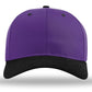 Richardson 212 - Pro Twill Snapback Cap - Black/Purple