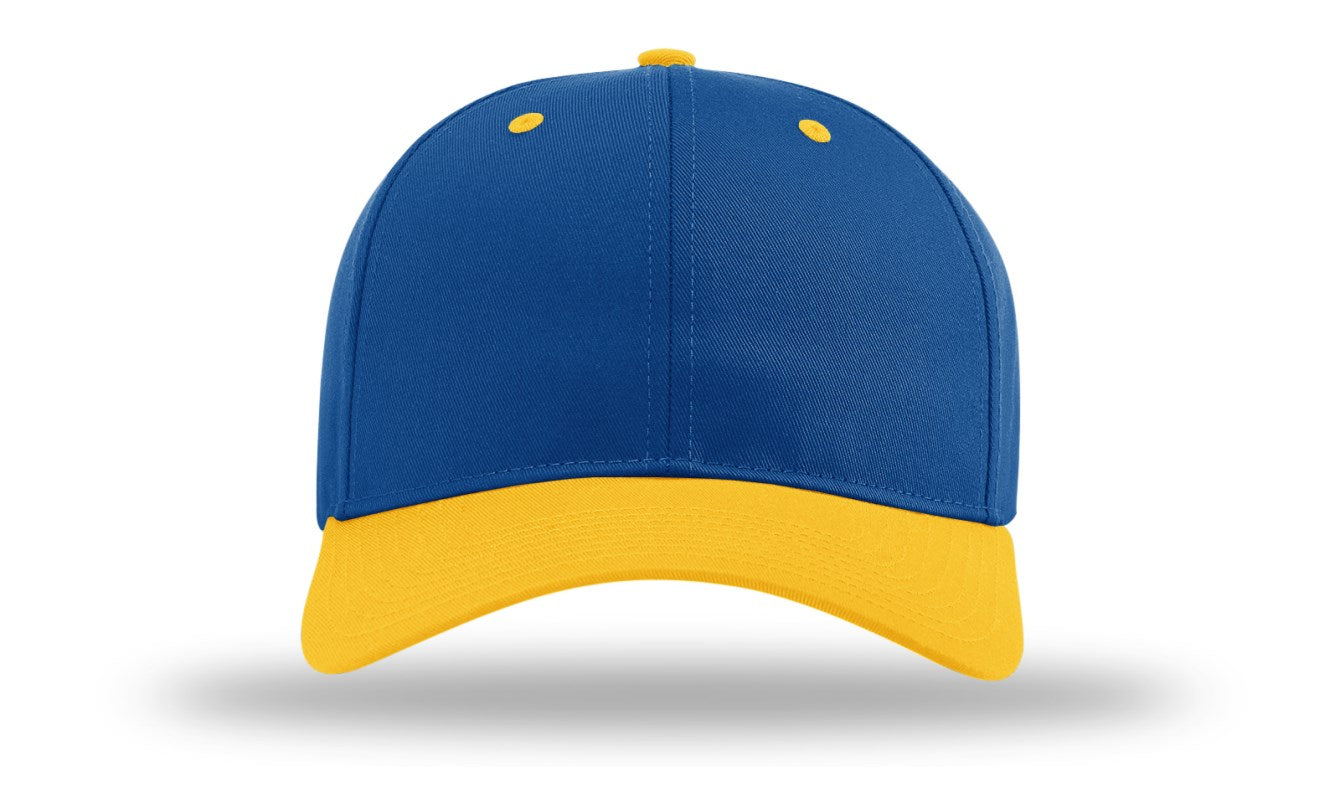 Richardson 212 - Pro Twill Snapback Cap - Royal/Gold