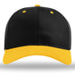 Richardson 212 - Pro Twill Snapback Cap - Black/Gold