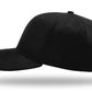 Richardson 212 - Pro Twill Snapback Cap - Black