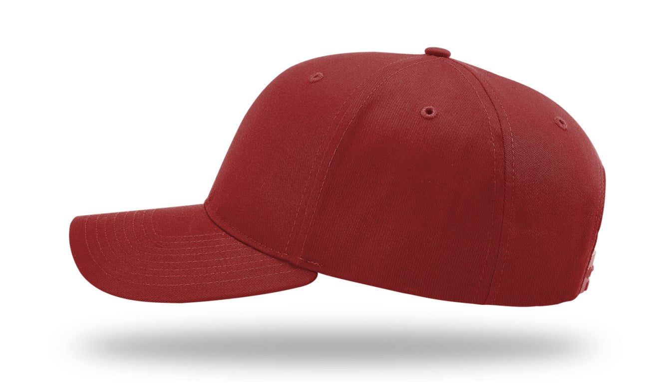 Richardson 212 - Pro Twill Snapback Cap - Cardinal