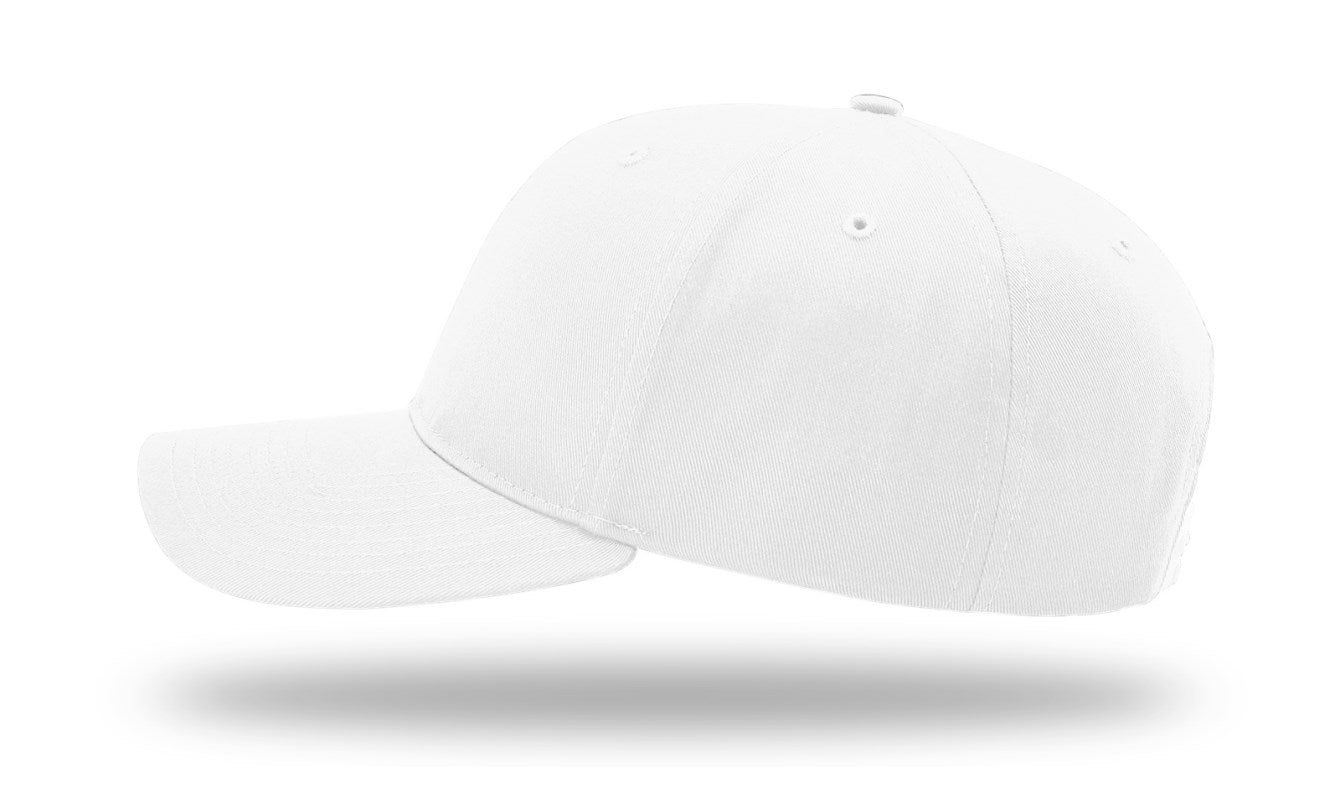 Richardson 212 - Pro Twill Snapback Cap - White