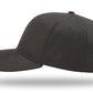 Richardson 212 - Pro Twill Snapback Cap - Charcoal