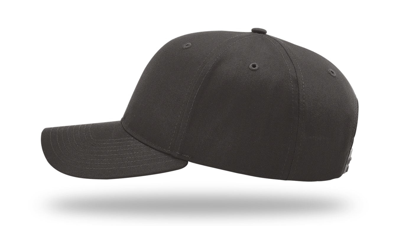Richardson 212 - Pro Twill Snapback Cap - Charcoal
