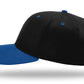 Richardson 212 - Pro Twill Snapback Cap - Black/Royal