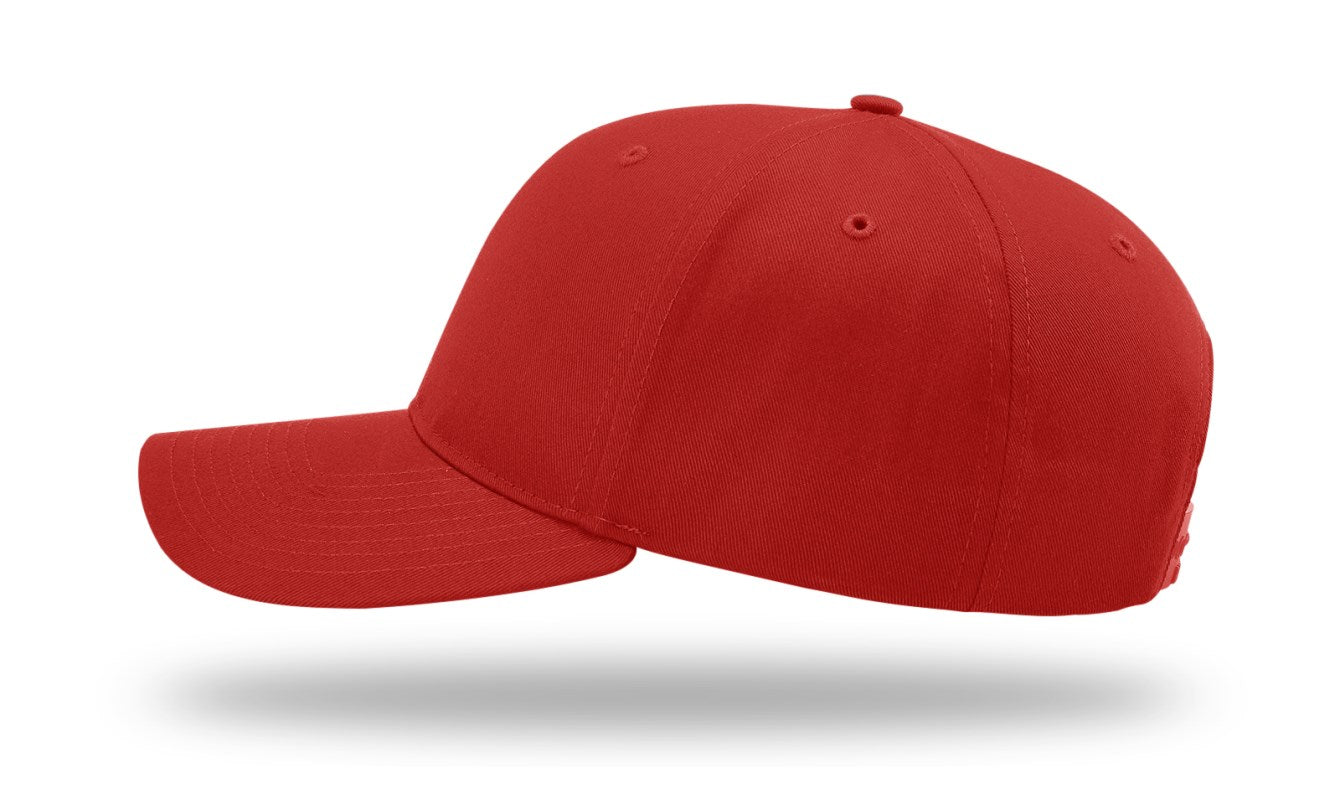 Richardson 212 - Pro Twill Snapback Cap - Red