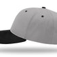 Richardson 212 - Pro Twill Snapback Cap - Grey/Black