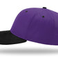 Richardson 212 - Pro Twill Snapback Cap - Black/Purple