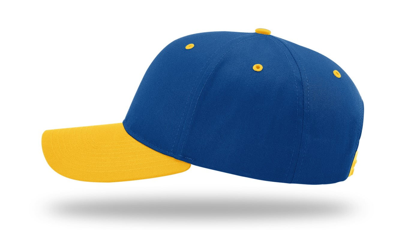 Richardson 212 - Pro Twill Snapback Cap - Royal/Gold
