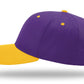 Richardson 212 - Pro Twill Snapback Cap - Purple/Gold