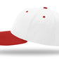 Richardson 212 - Pro Twill Snapback Cap - White/Red
