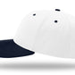 Richardson 212 - Pro Twill Snapback Cap - White/Navy