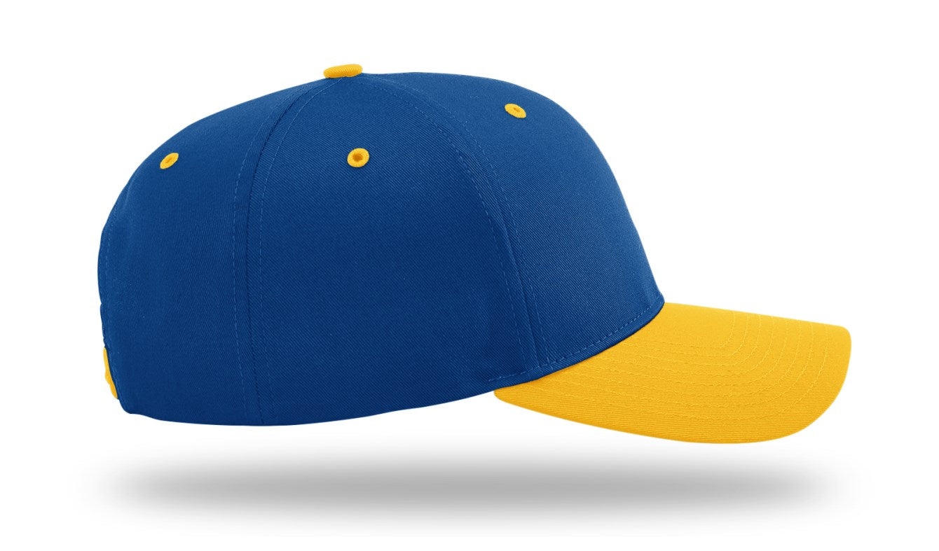 Richardson 212 - Pro Twill Snapback Cap - Royal/Gold