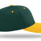 Richardson 212 - Pro Twill Snapback Cap - Dark Green/Gold