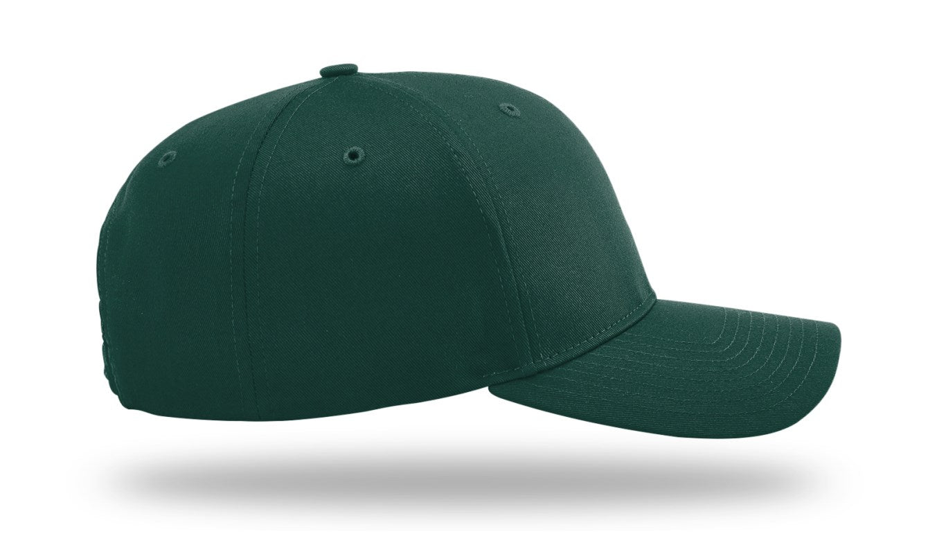 Richardson 212 - Pro Twill Snapback Cap - Dark Green