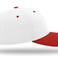 Richardson 212 - Pro Twill Snapback Cap - White/Red