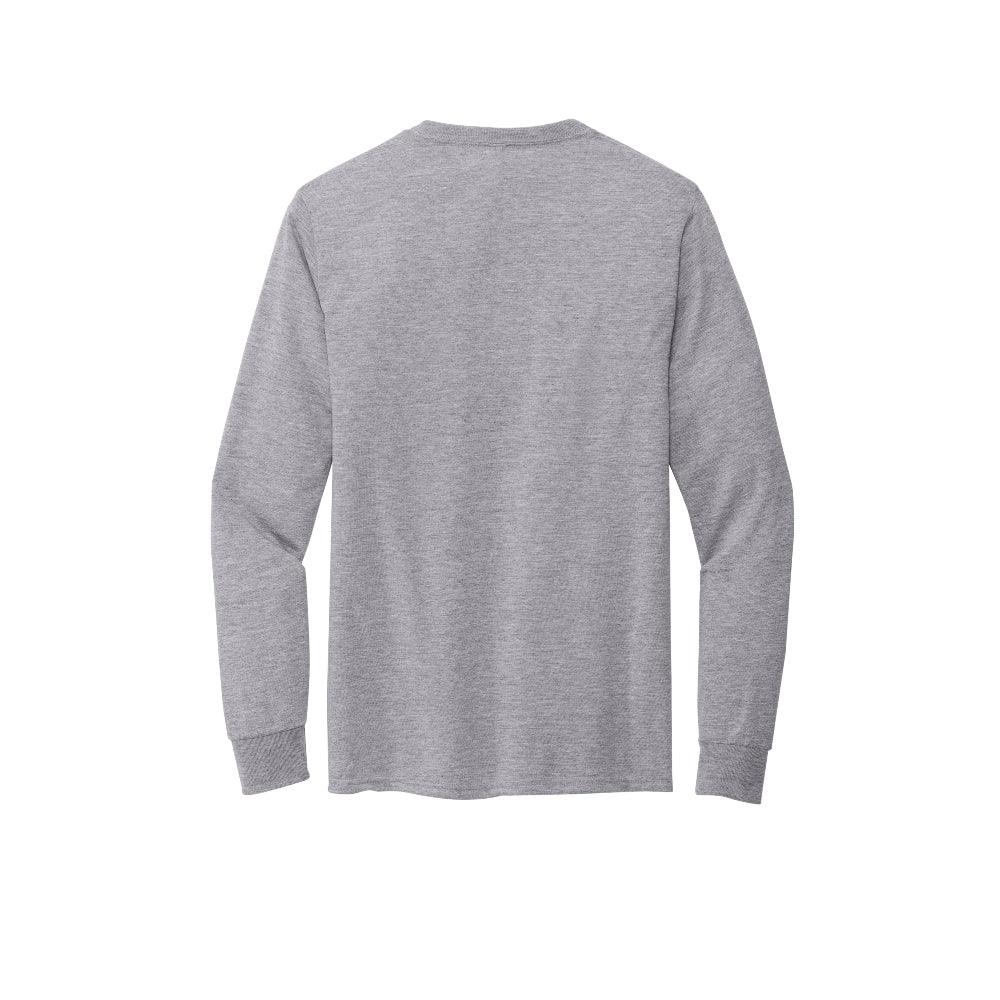Jerzees® Dri-Power® 100% Polyester Long Sleeve T-Shirt - Athletic Heather